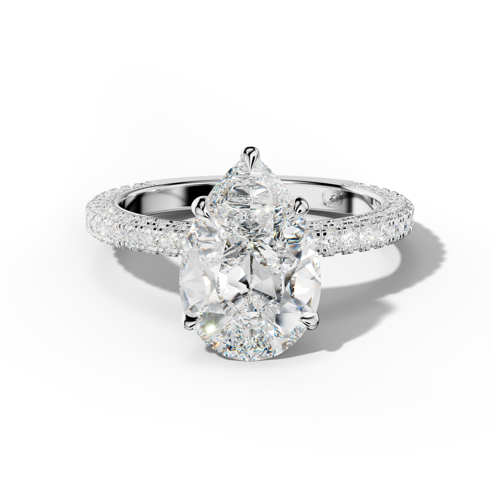 Autumn Pear Shape Engagement Ring